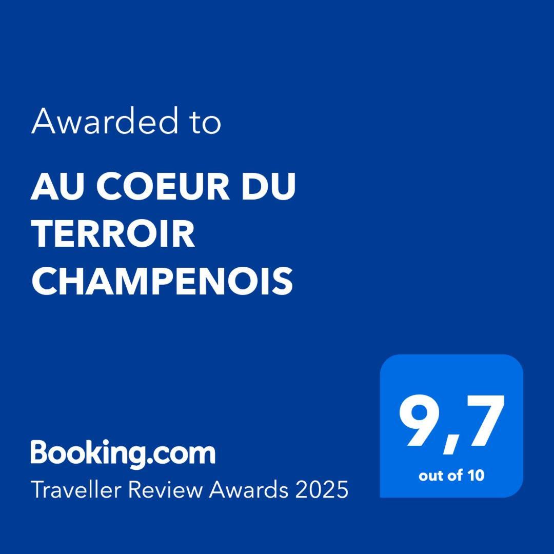 Au Coeur Du Terroir Champenois Villa Chavot-Courcourt Eksteriør billede